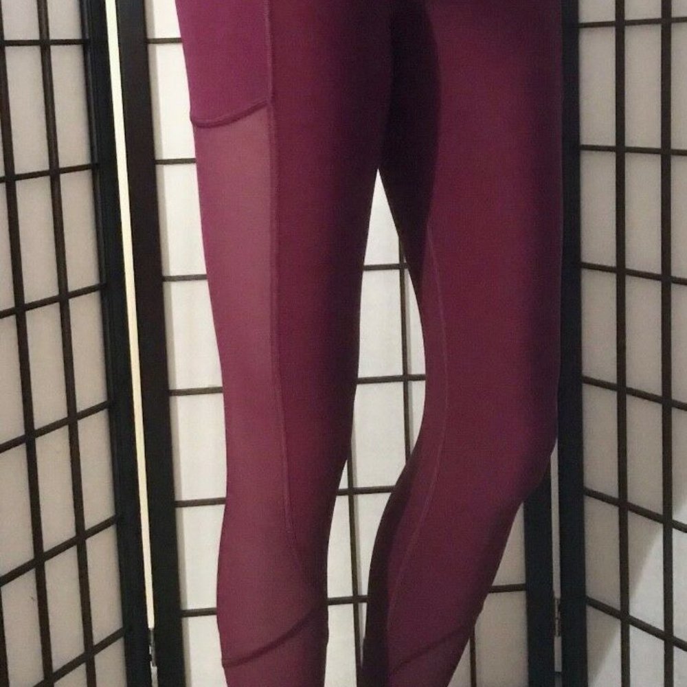 Victoria Secret Sport Burgundy Leggings